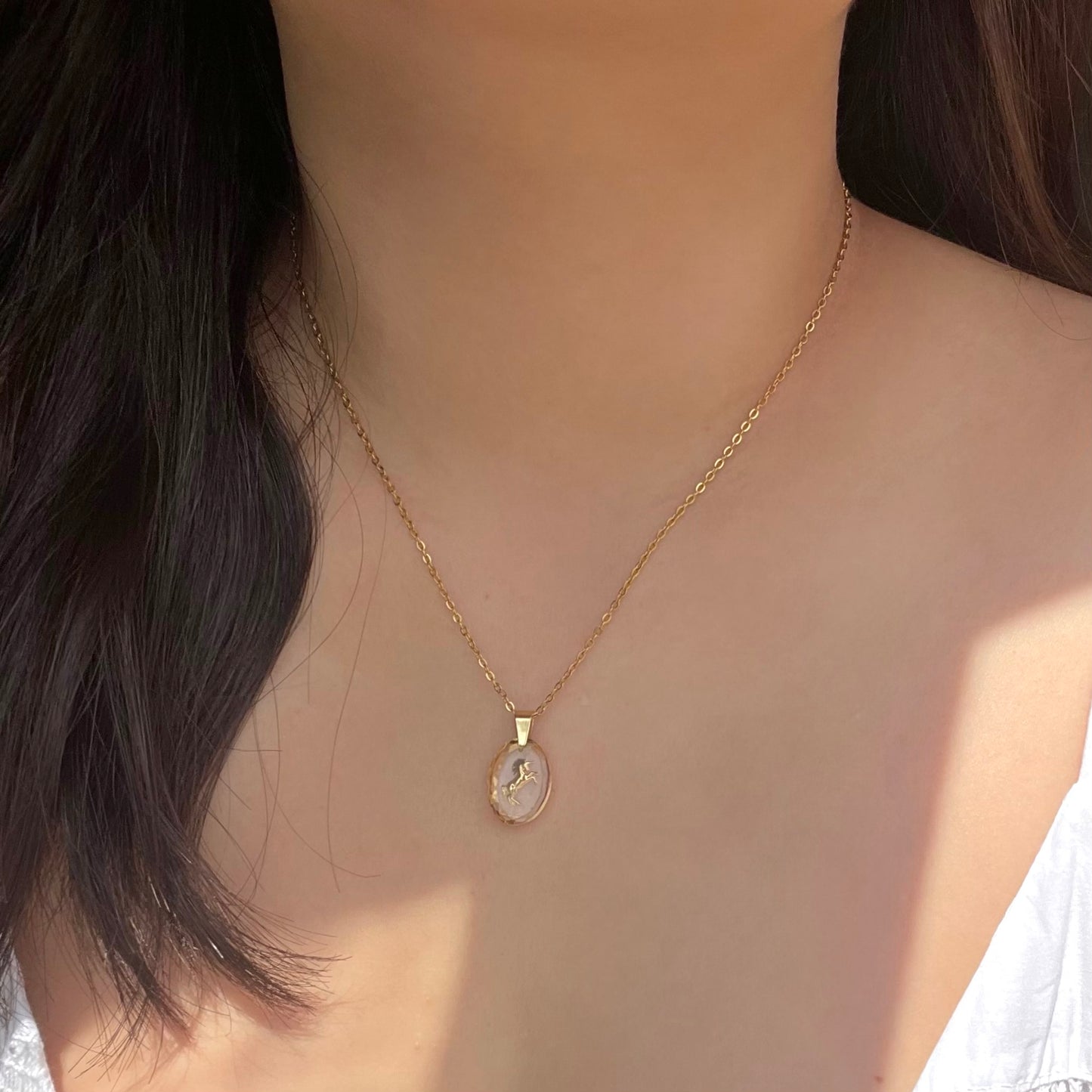 Collana ciondolo Unicorno