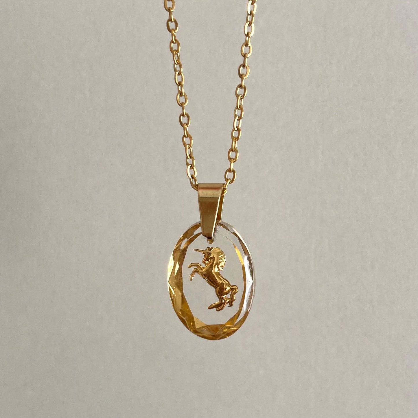 Collana ciondolo Unicorno