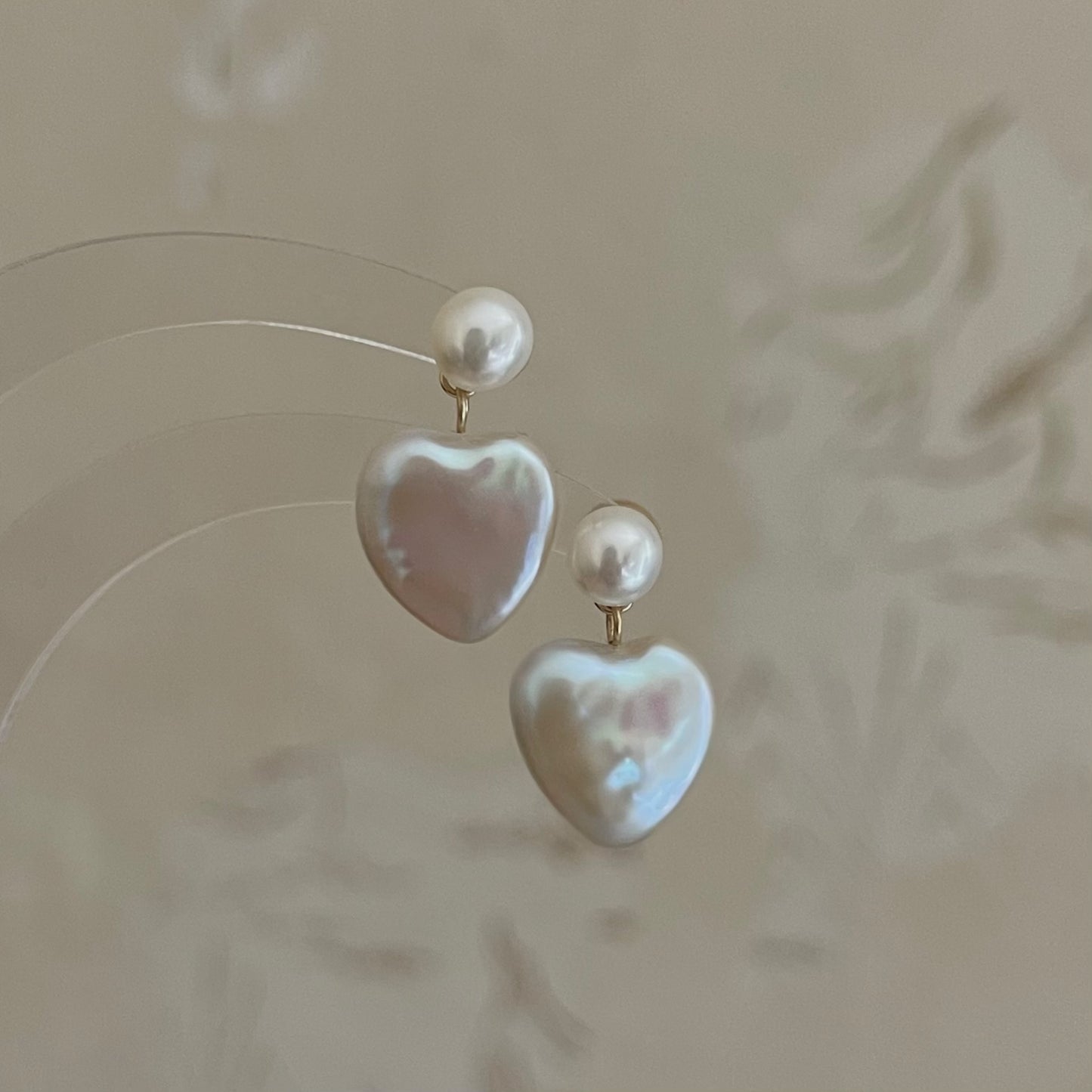 Orecchini pendenti a cuore