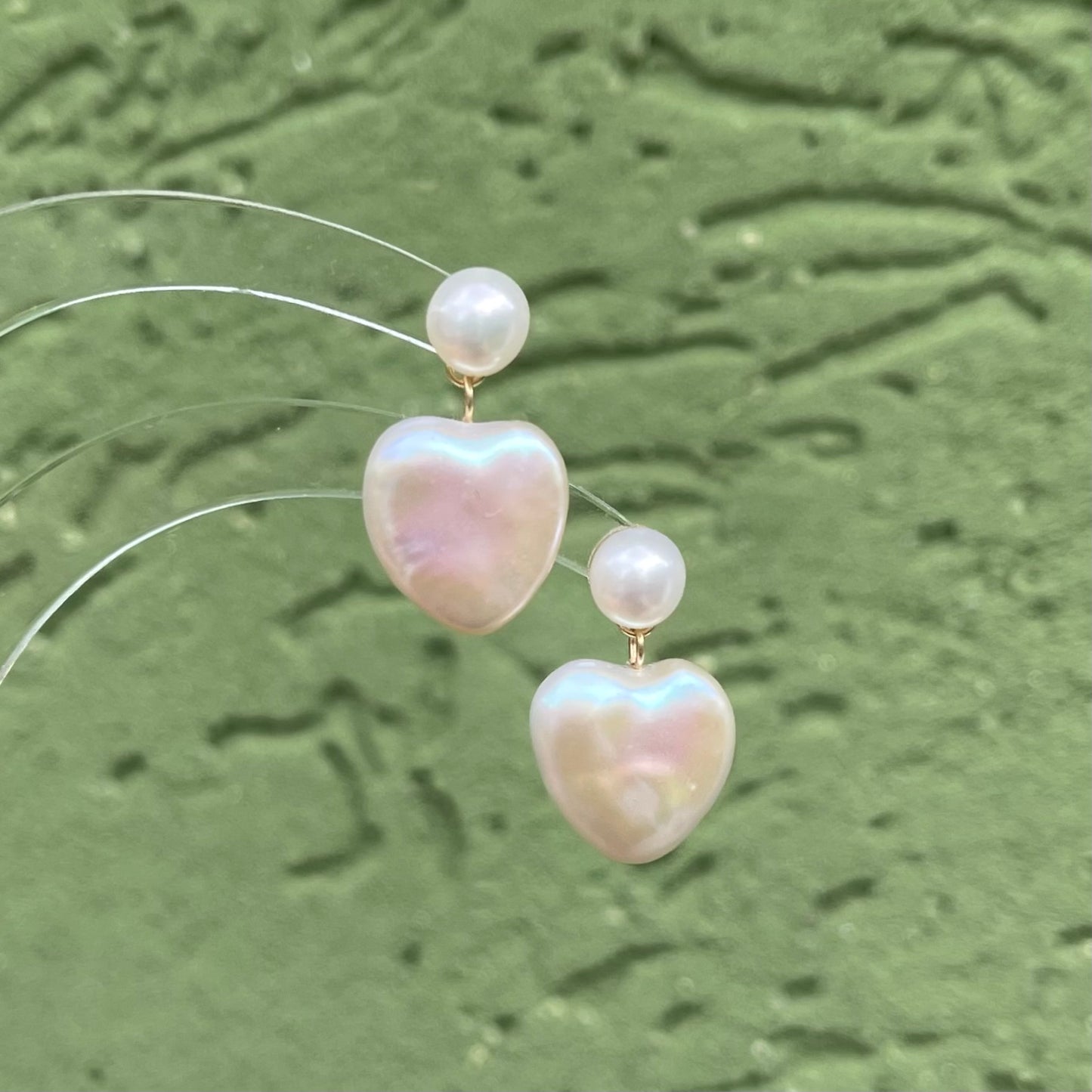 Orecchini pendenti a cuore