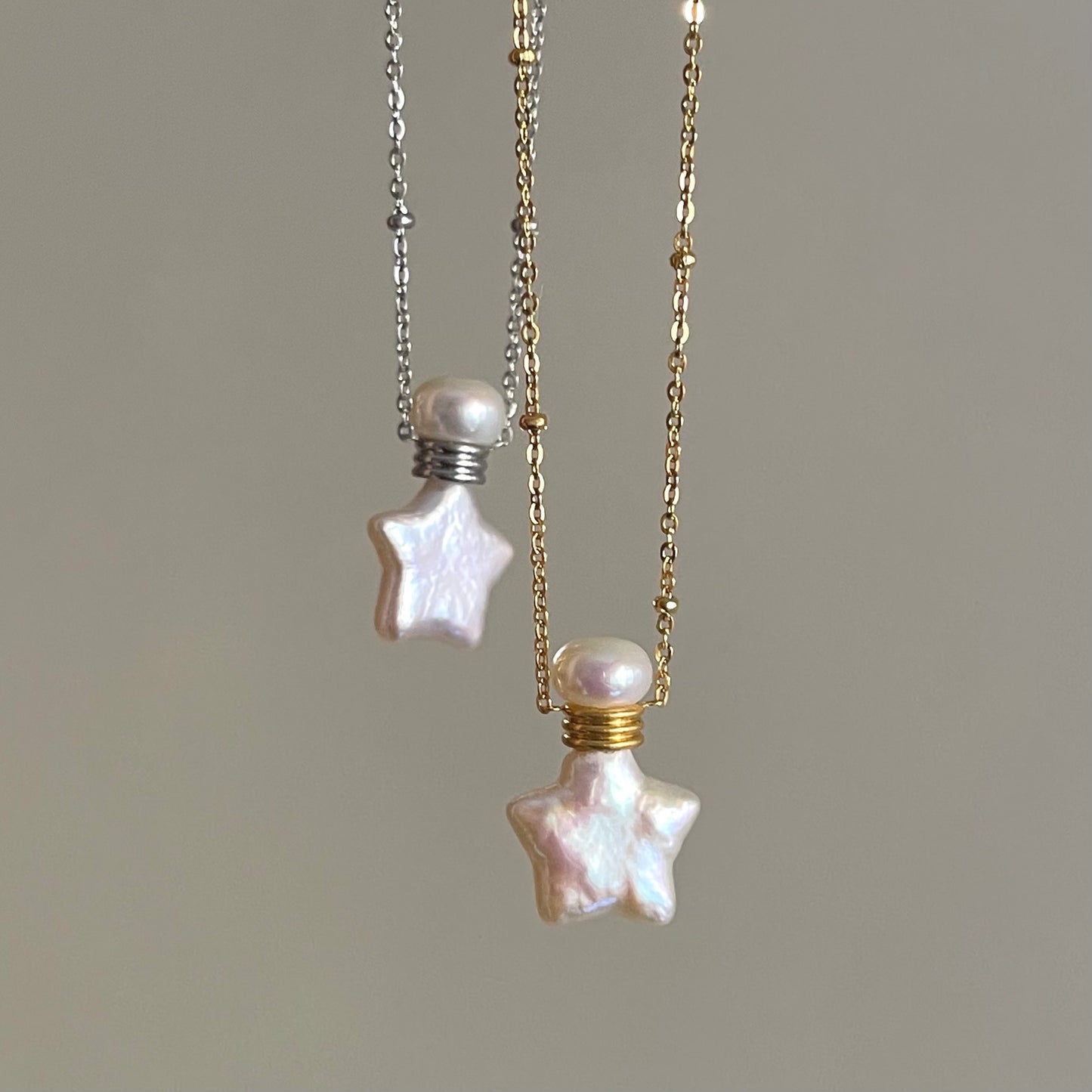 Collana Star wishing bottle