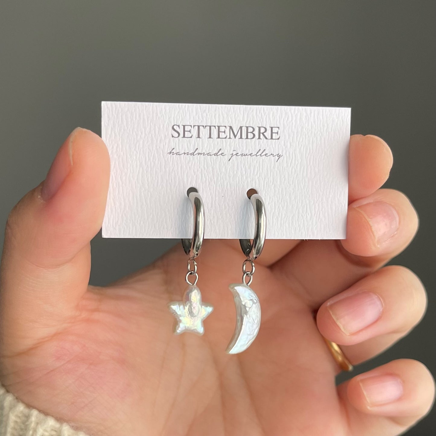 Orecchini Stella e Luna