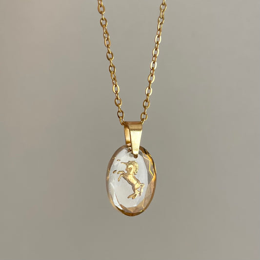 Collana ciondolo Unicorno