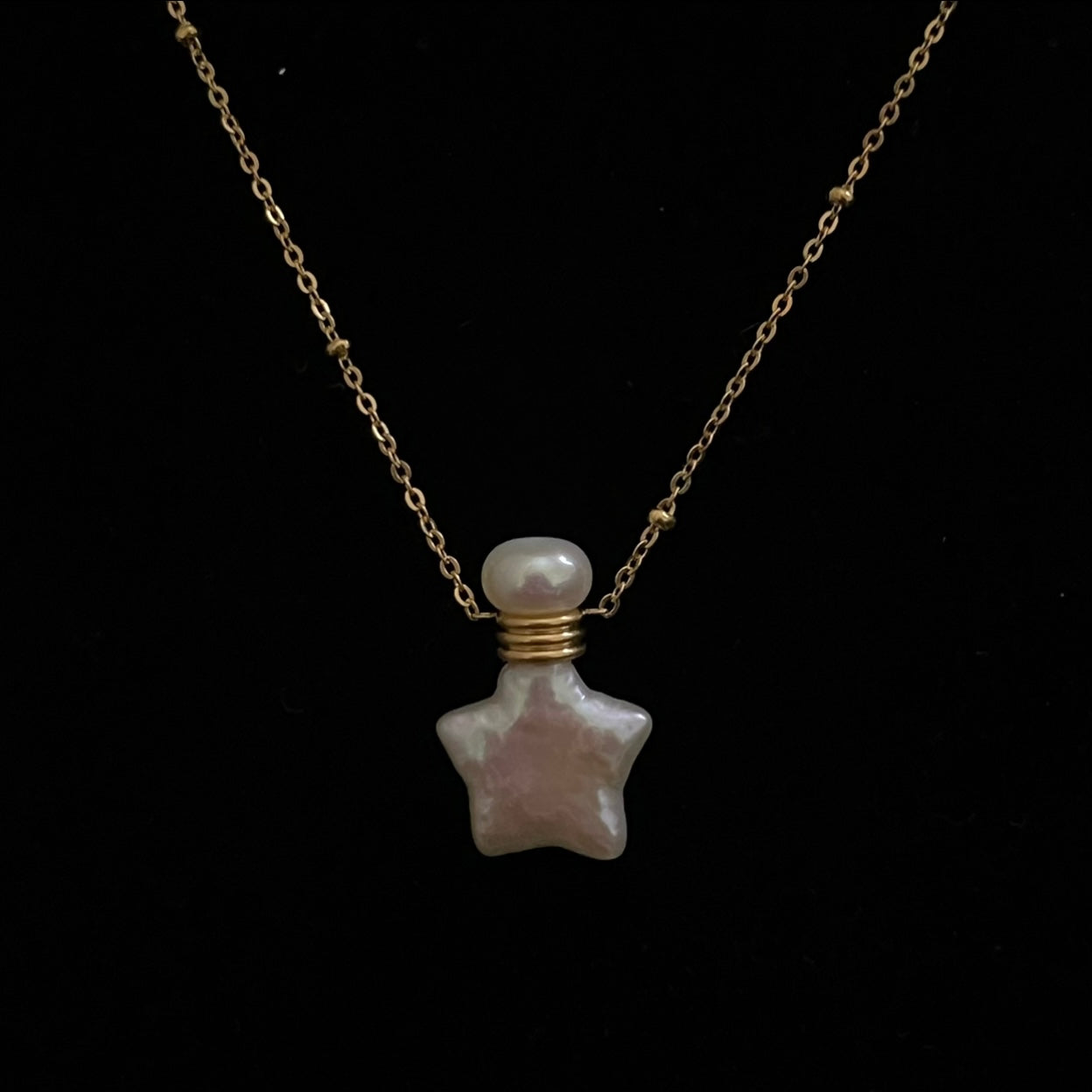 Collana Star wishing bottle