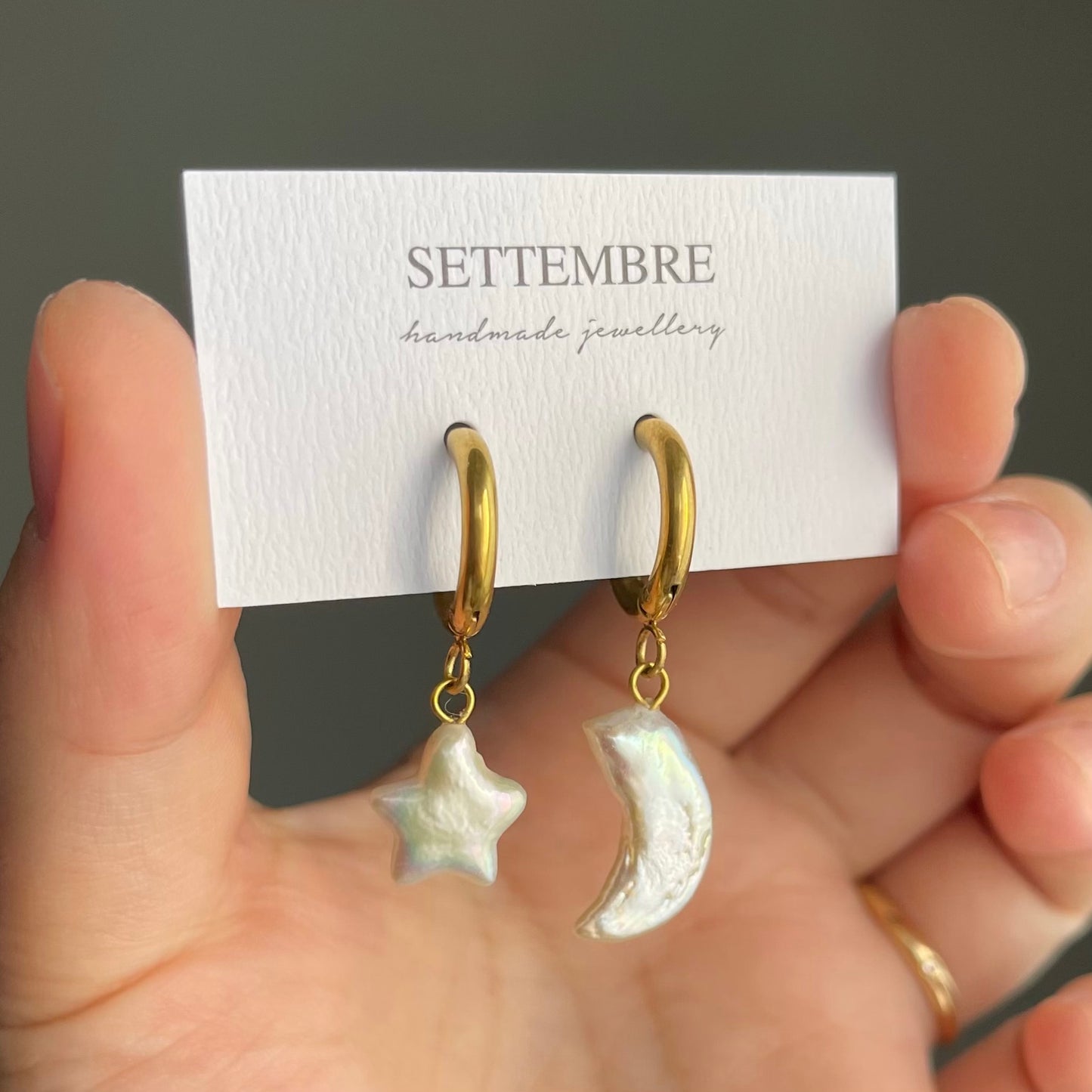 Orecchini Stella e Luna