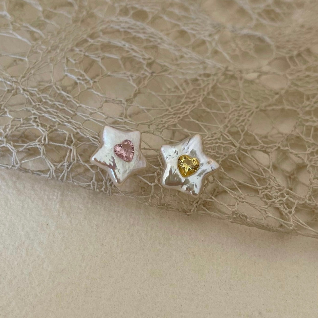 Orecchini Stelle con zircone