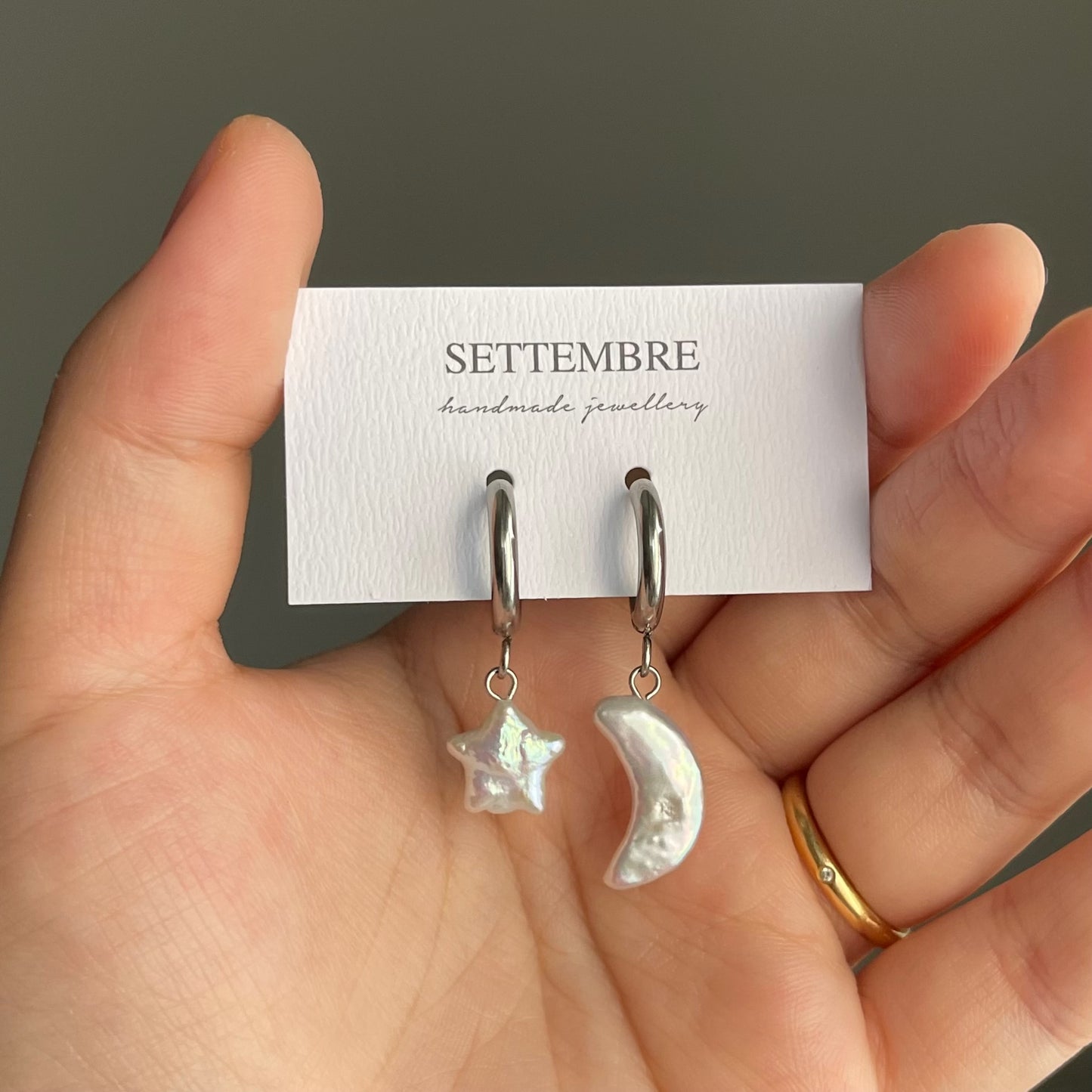 Orecchini Stella e Luna
