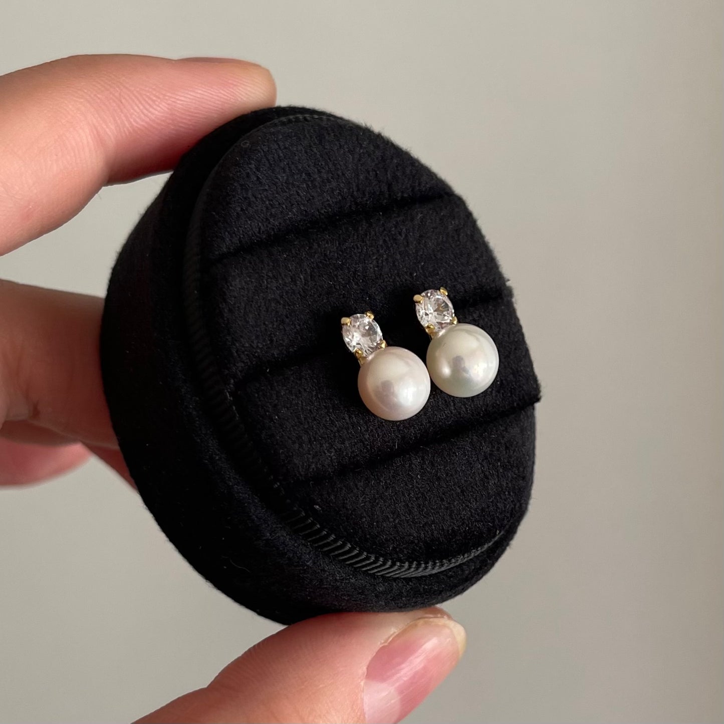Orecchini Chiara con zircone da 4mm