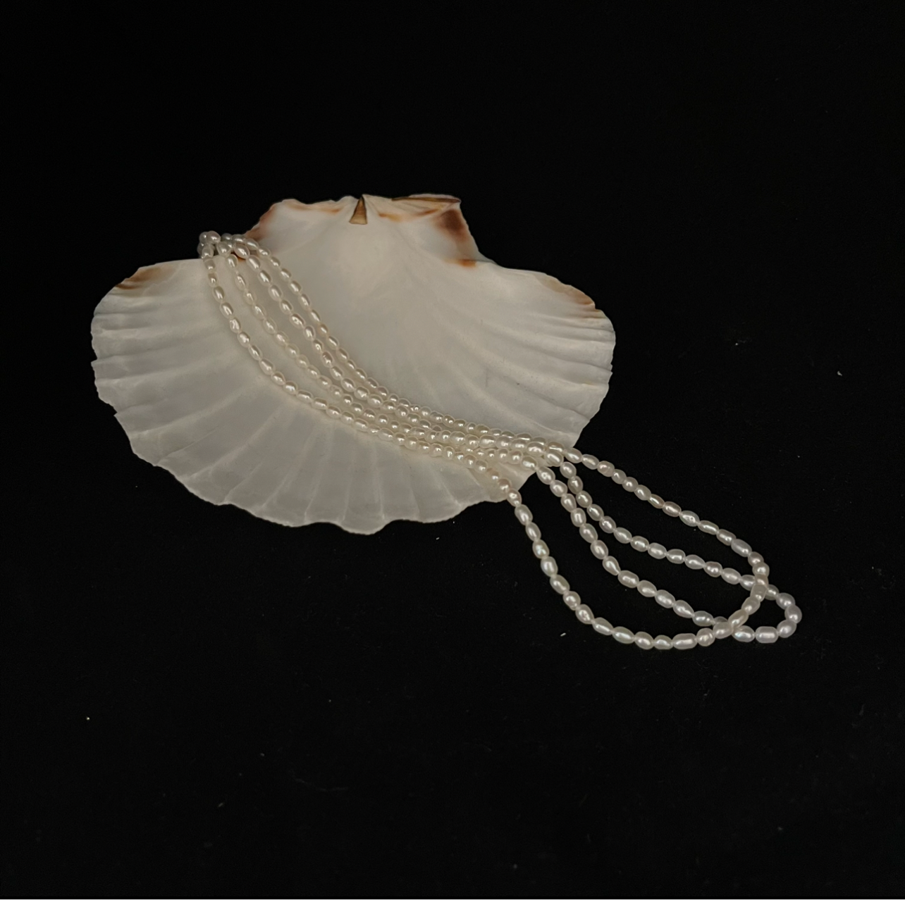 Collana con perle 2-3mm