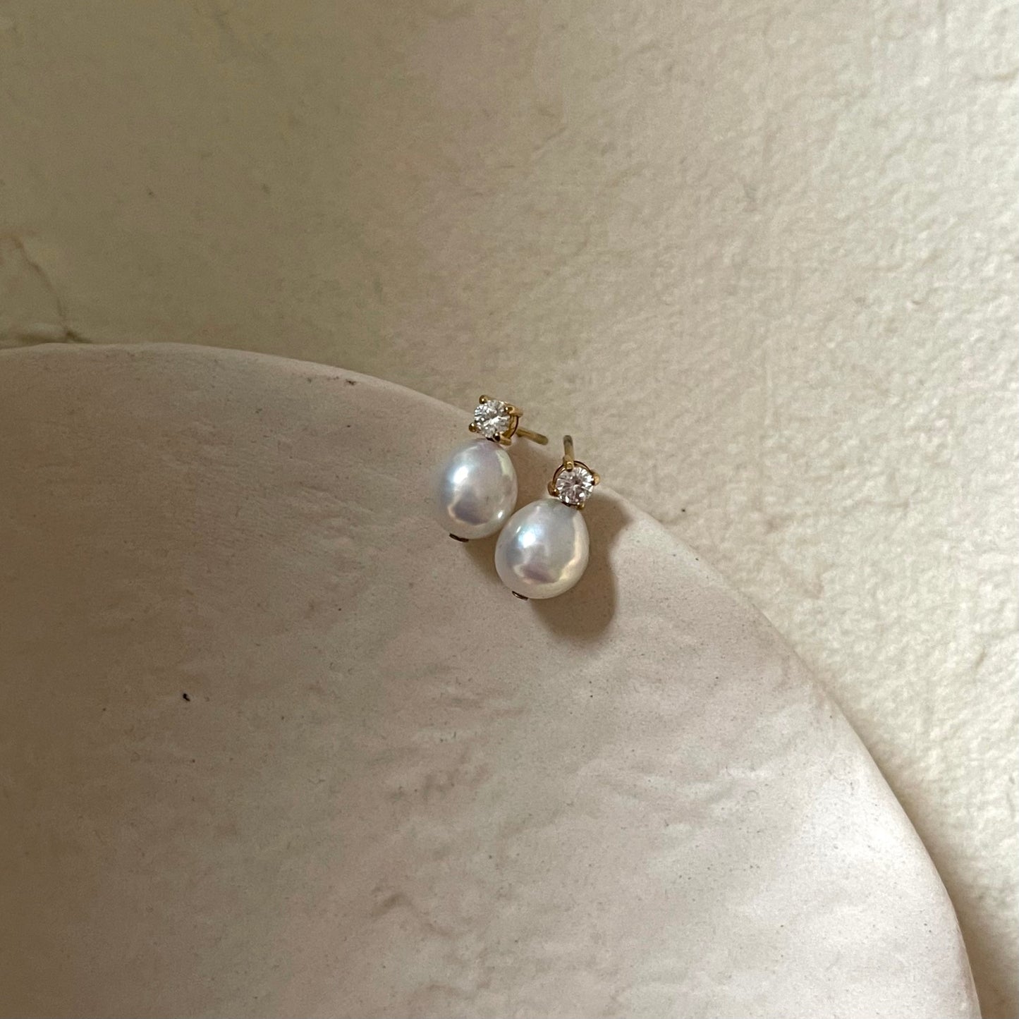 Mini orecchini perle