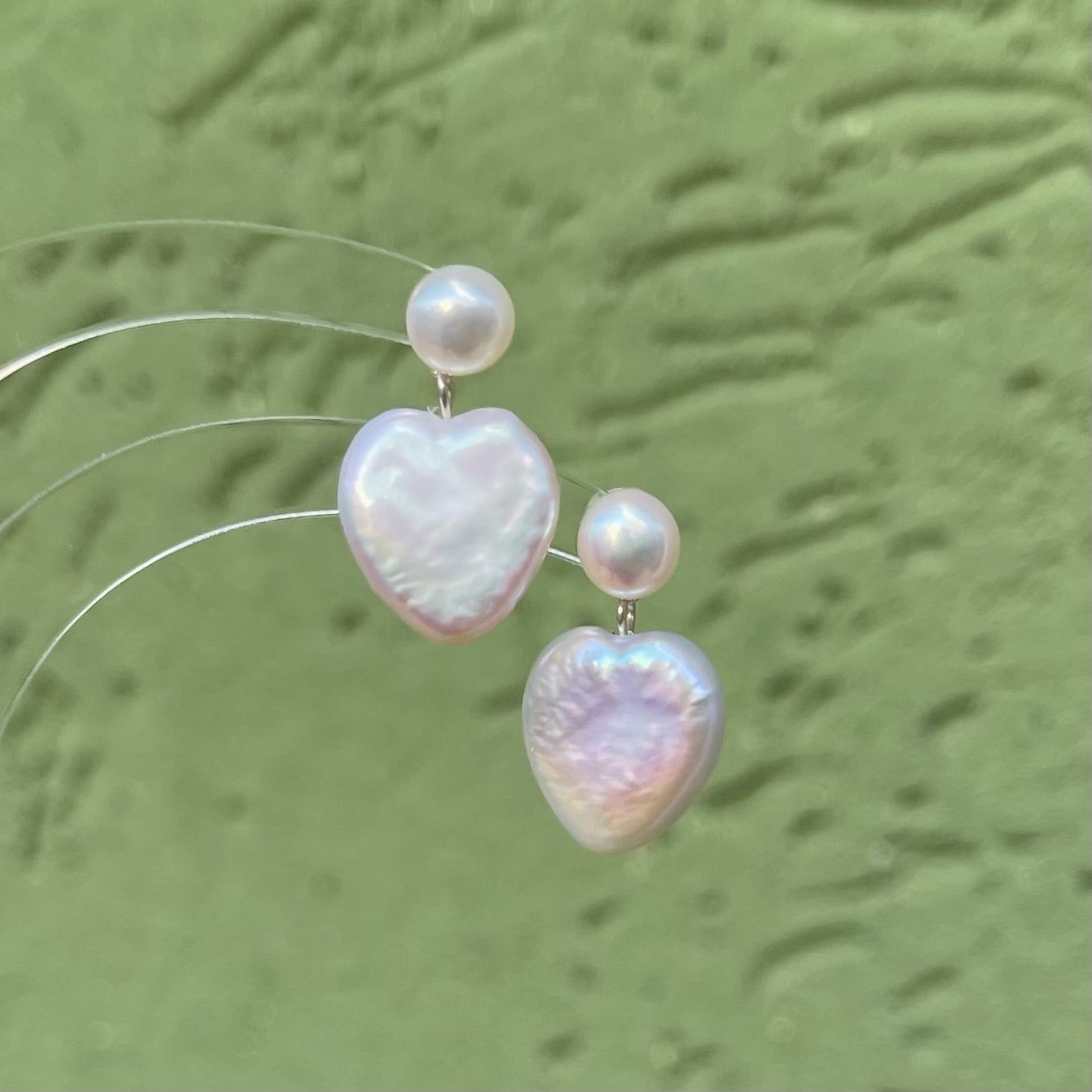 Orecchini pendenti a cuore