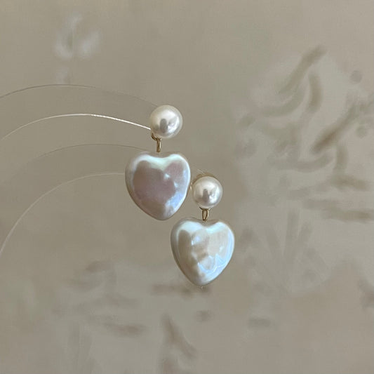 Orecchini pendenti a cuore