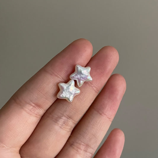 Orecchini Stelle con chiusura a farfallina