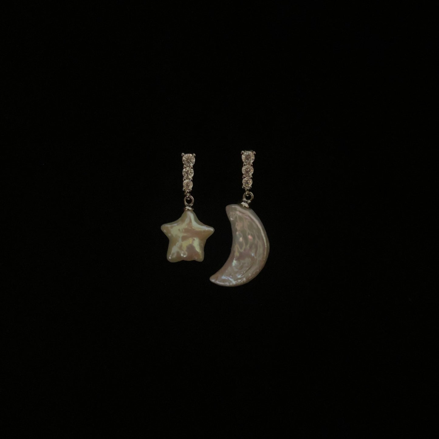 Orecchini Stella e Luna