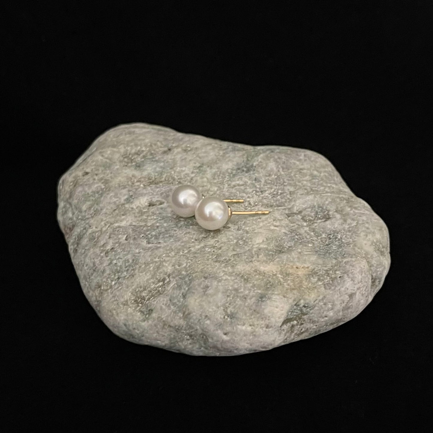 Orecchini perle tonde 6-7mm