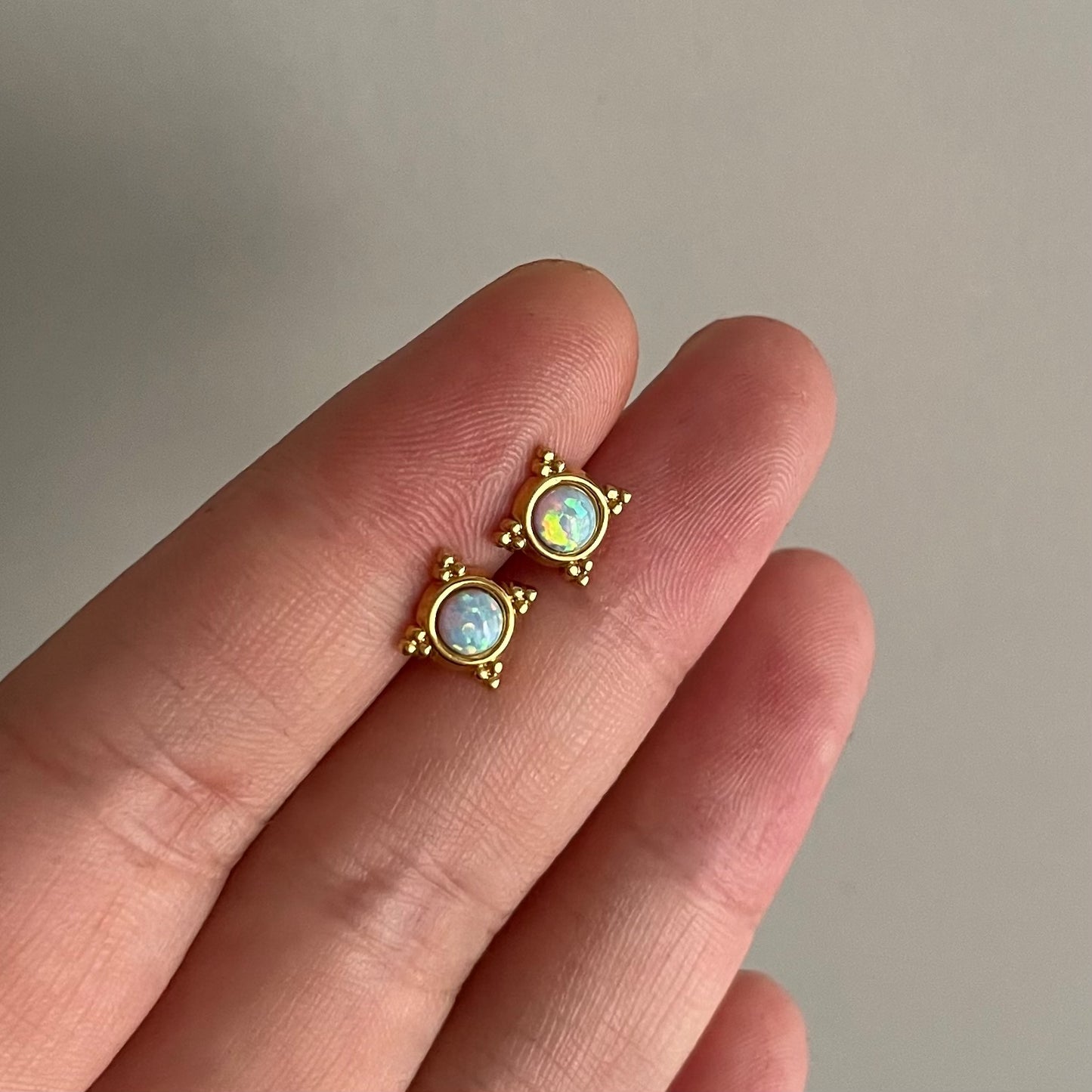 Collana con ciondolo Opalite