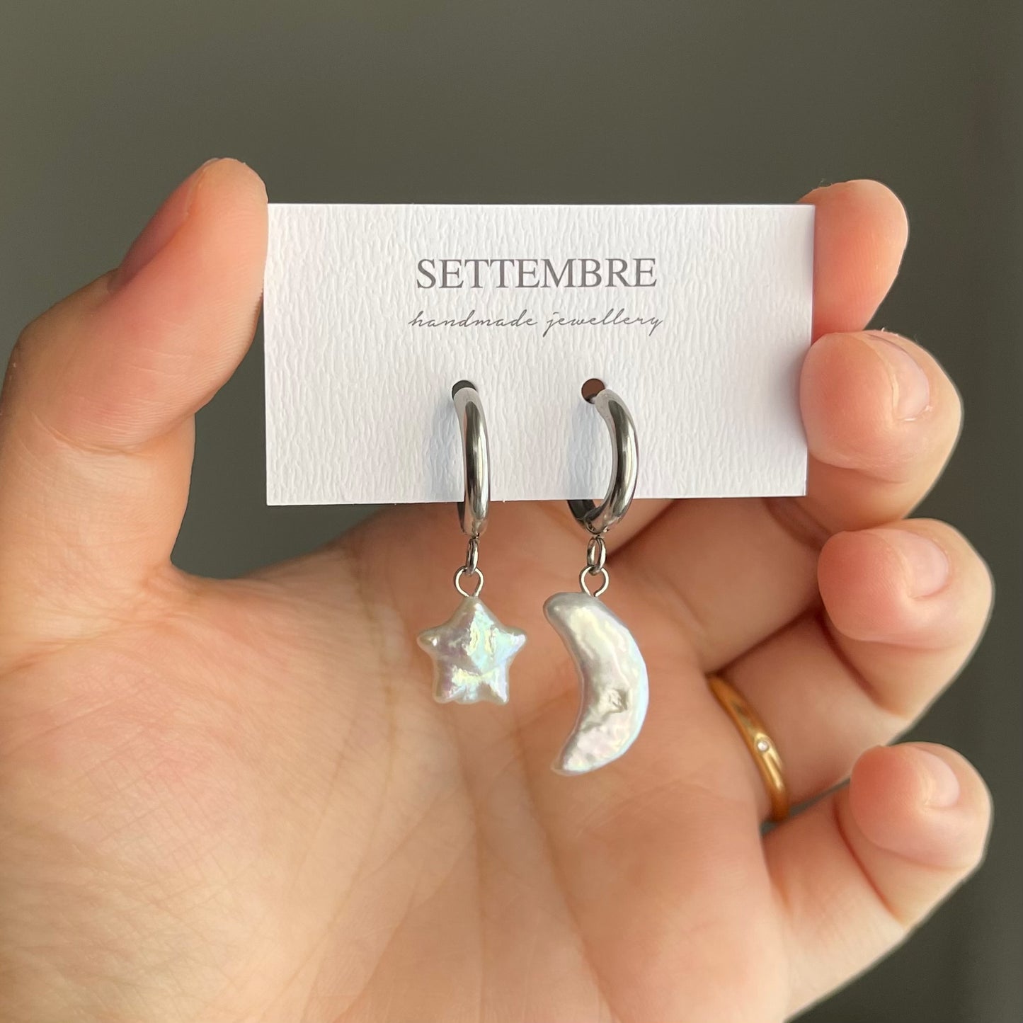Orecchini Stella e Luna