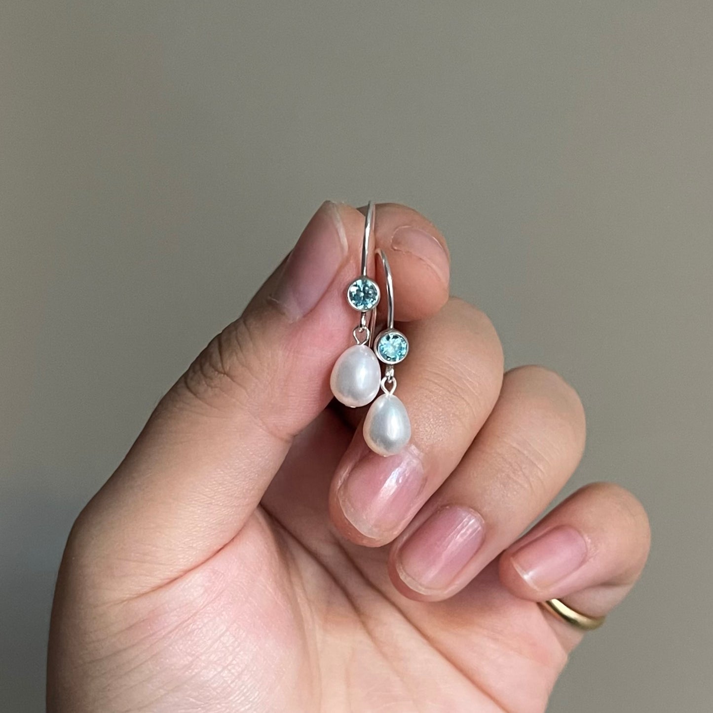 Orecchini Acqua Dream Azzurro in argento925