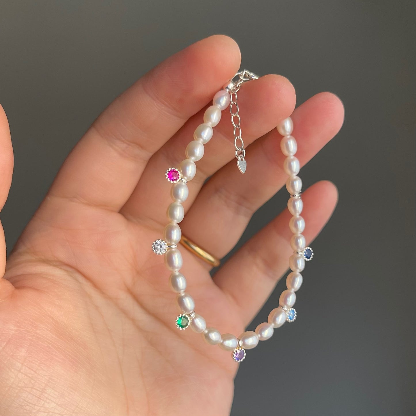 Braccialetto Acqua Dream con brillantini