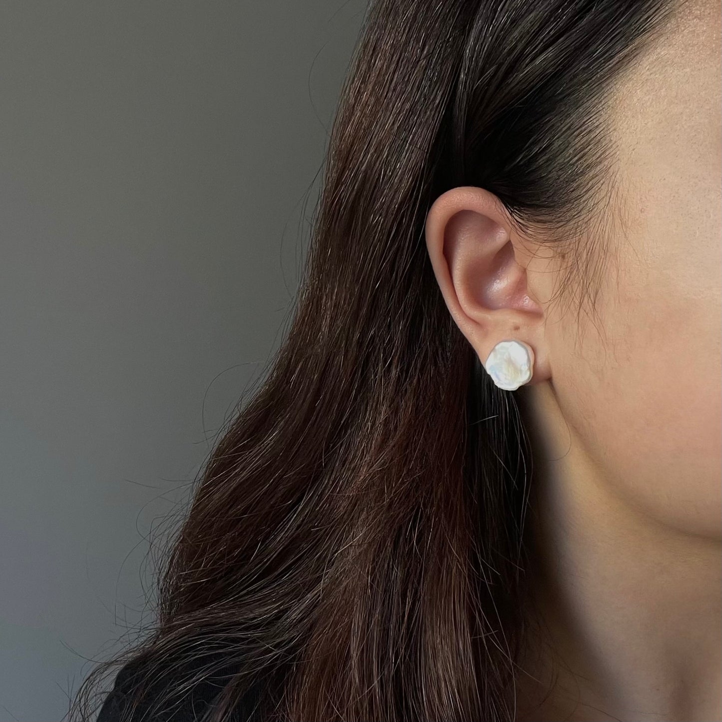 Orecchini Petali con il perno in argento925