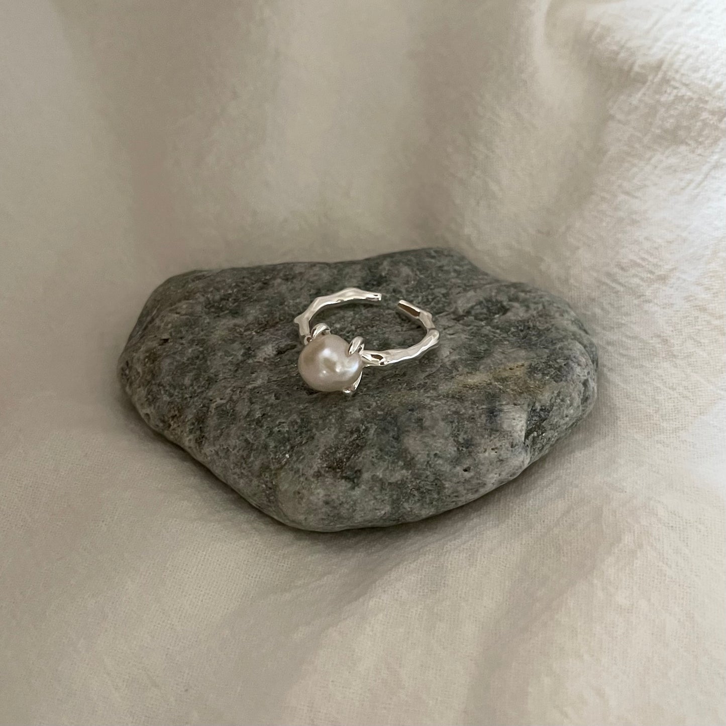 Anello perla Bertha