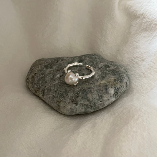 Anello perla Bertha