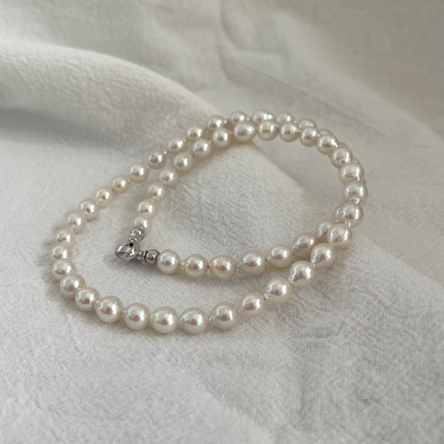 Collana con perle a gocce