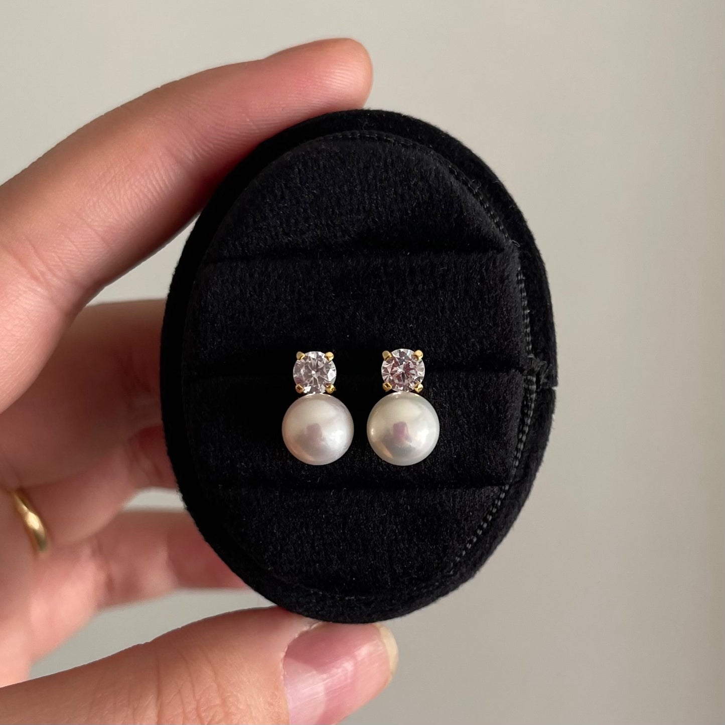 Orecchini Chiara con zircone da 4mm