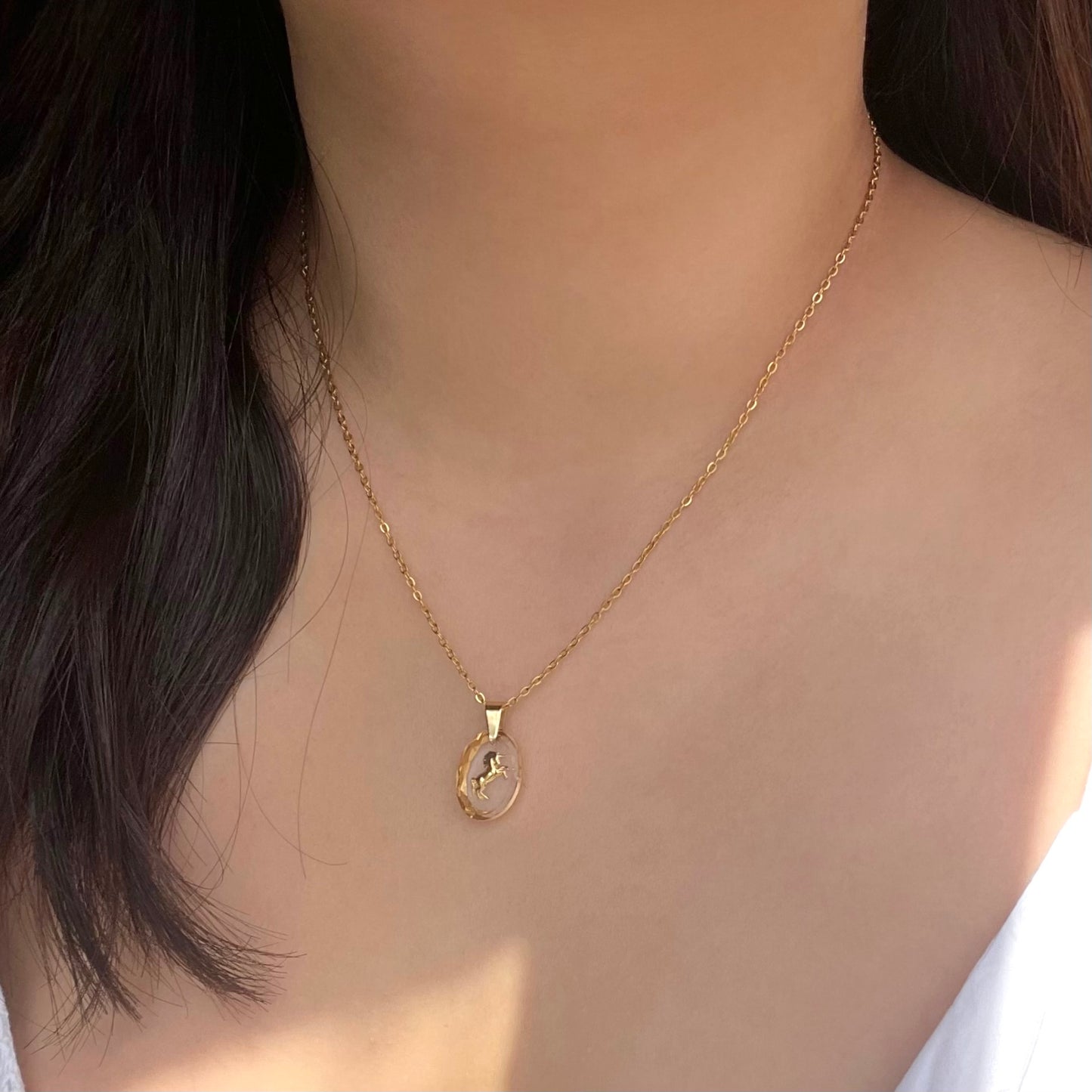 Collana ciondolo Unicorno