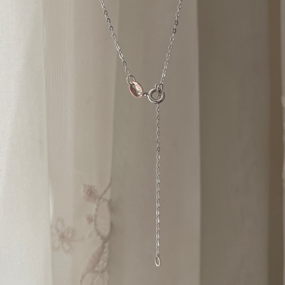 Collana Stella con zircone a cuore