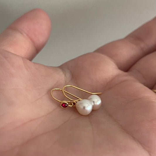 Orecchini Acqua Dream con mini zircone