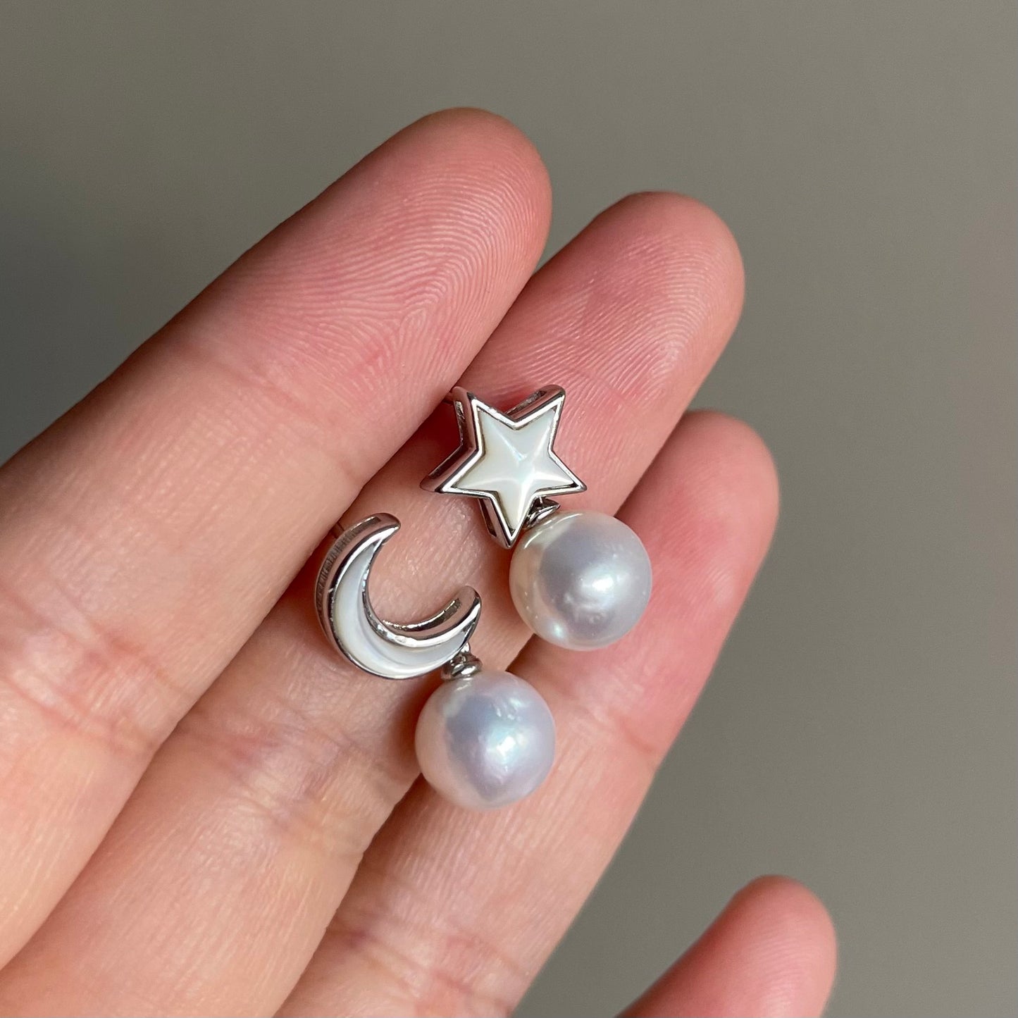 Orecchini Stella e Luna