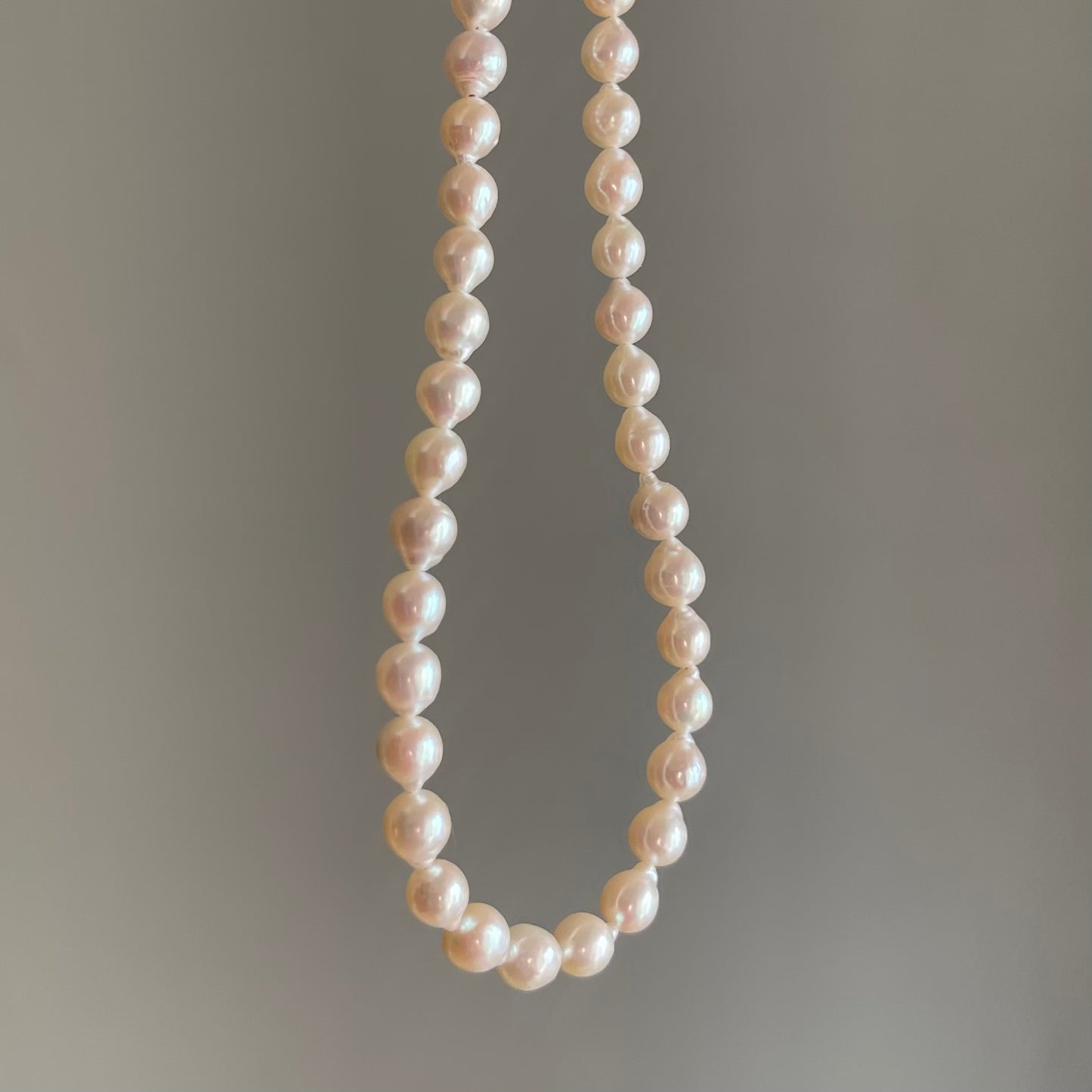 Collana con perle a gocce