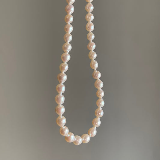 Collana con perle a gocce