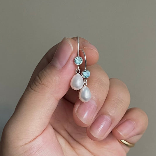 Orecchini Acqua Dream Azzurro in argento925