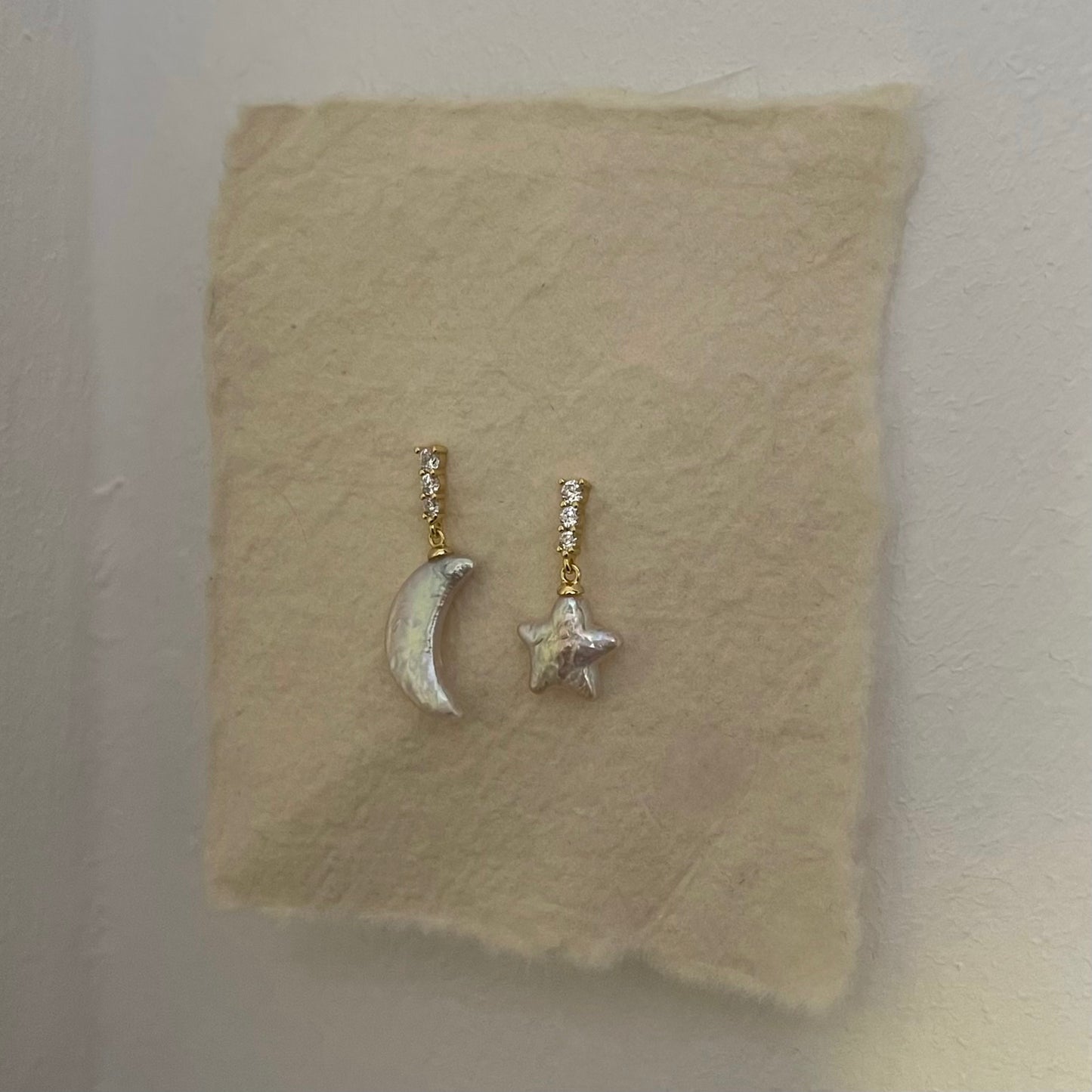 Orecchini Stella e Luna