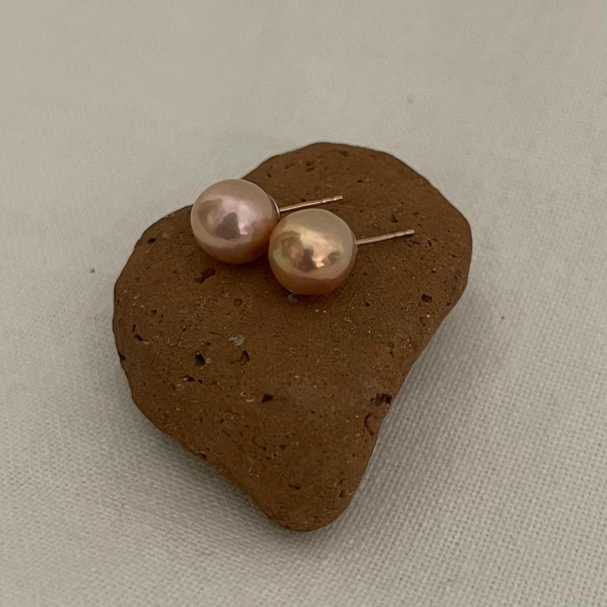 Orecchini Leda con perle barocche 8-9mm
