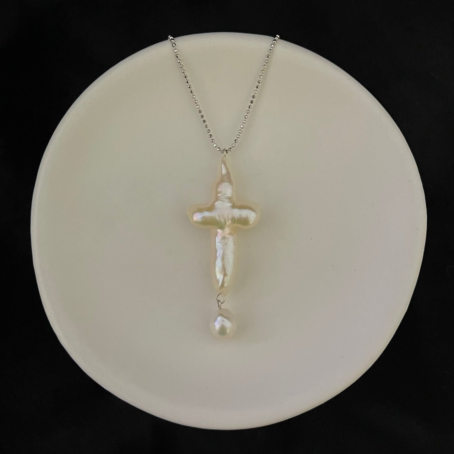 Collana con ciondolo croce