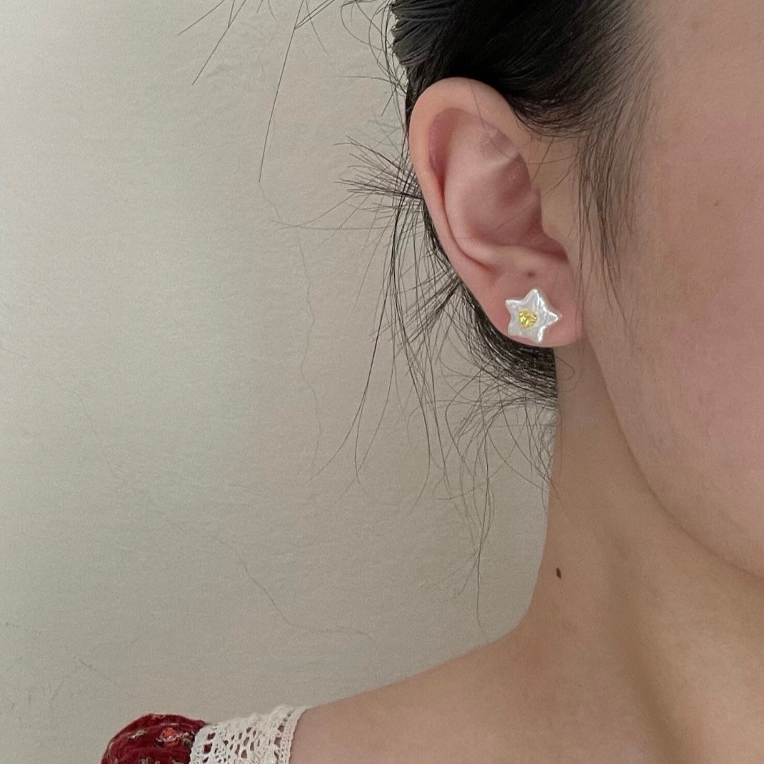 Orecchini Stelle con zircone